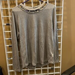 Like new Michael Kors silver glittery